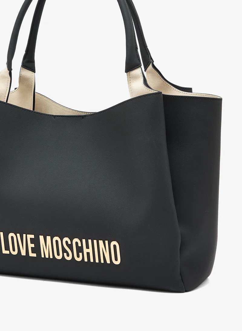 Love Moschino  Bold Love GRS PU Shopper Tote for Women | Best Price UAE